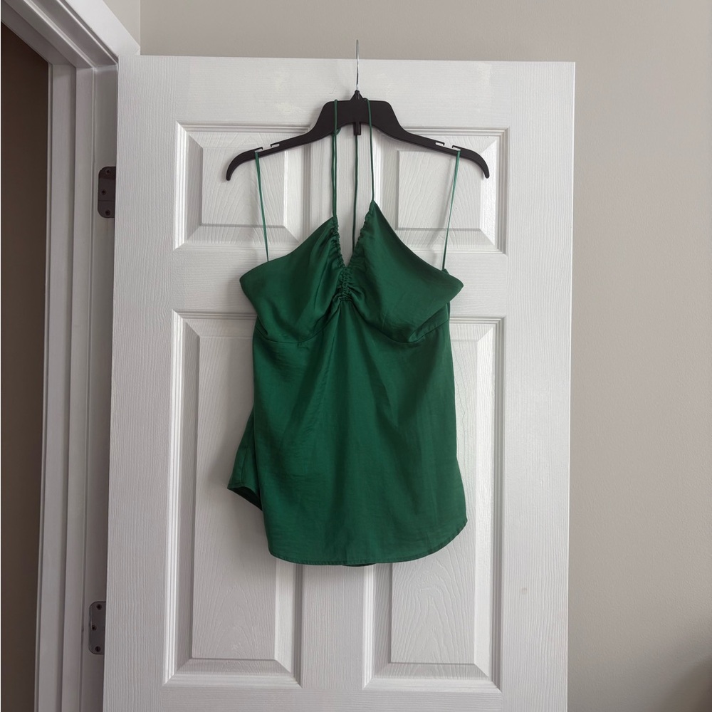 Banana Republic Green Halter Top